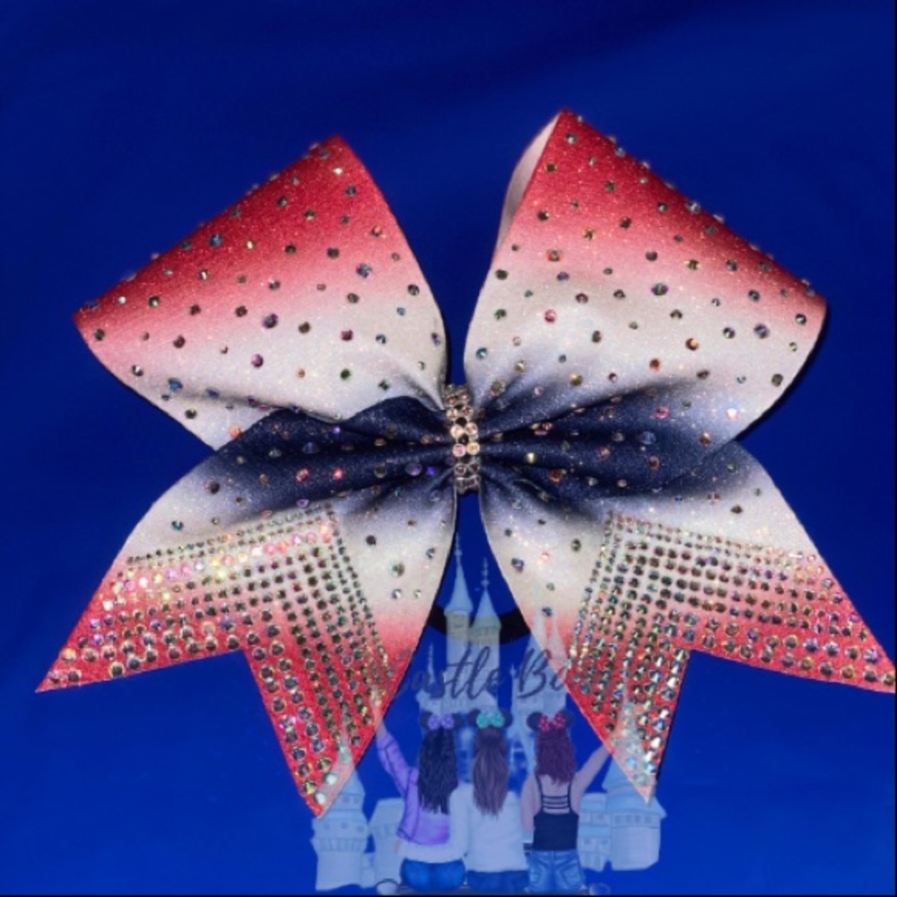 Brand New Rhinestone Cheer Bow from my shop